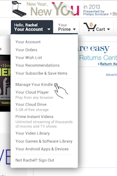 Manage My Kindle