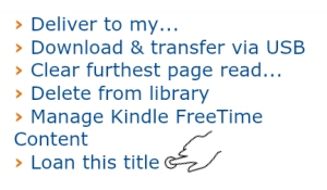 Select Loan this Title Link