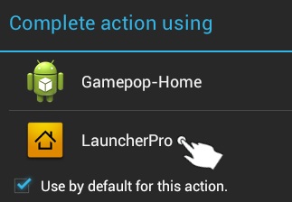 how to change the default launcher kindle fire