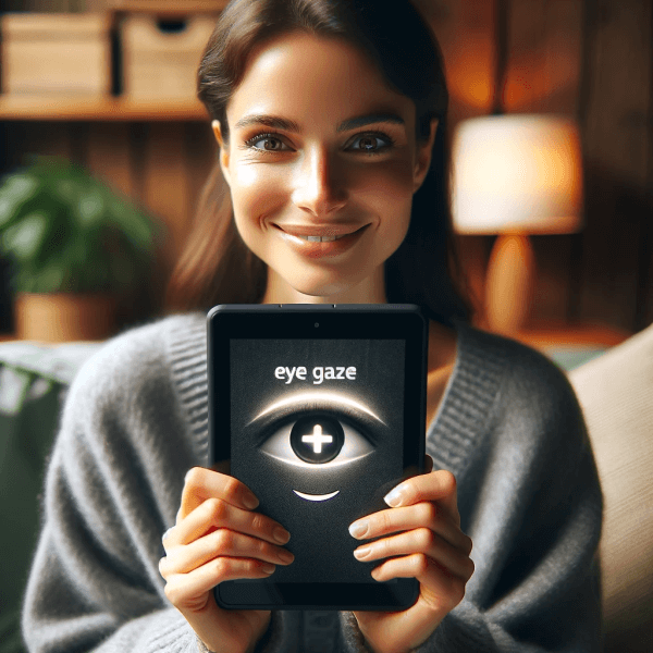 Eye gaze on Fire tablets