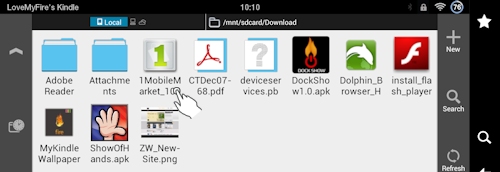 Side Loading Apps On The Kindle Fire