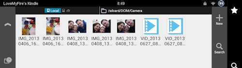 files on kindle fire
