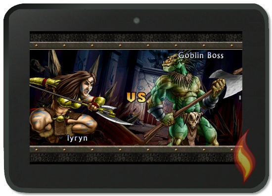 Kindle Fire Puzzle Quest 2 Goblin Boss