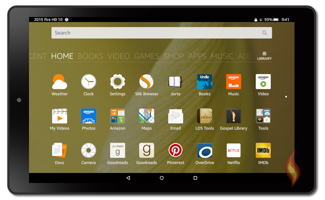 fire 10 hd app for kindle reader app
