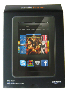 Kindle Fire HD 7" Box Sleeve Front Kindle Fire HD 7" Box Sleeve Front