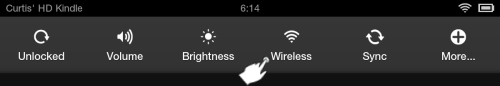 Kindle Fire Wireless Settings Kindle Fire Wireless Settings