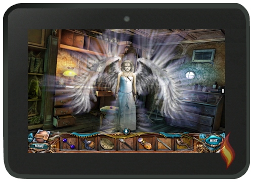 Sacra Terra: Angelic Night Game on my Kindle Fire