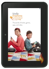 Kindle Fire Special Offer Ads; Kindle FreeTime Unlimited