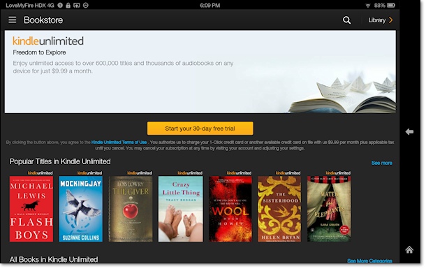 kindle unlimited audio companion not available