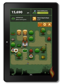 Kindle Fire Game Triple Town
