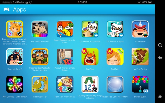 kindle fire games for toddlers