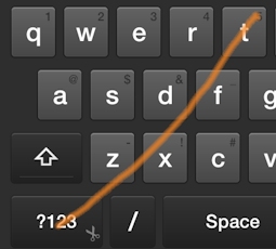 Swipe Shortcut: Open Number Keypad Swipe Shortcut: Open Number Keypad