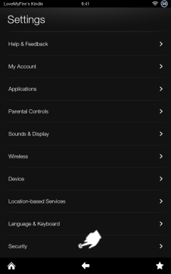 Kindle Fire Settings Kindle Fire Settings
