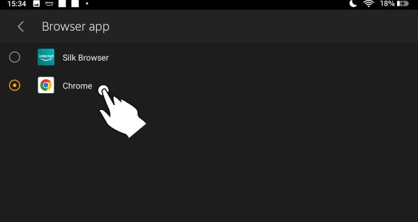 Make Chrome default browser 4 Make Chrome default browser 4
