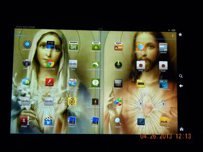My Kindle Fire HD 8.9 with Android App