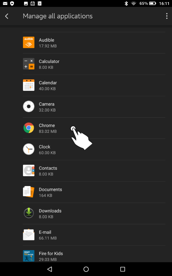 install google chrome on kindle fire