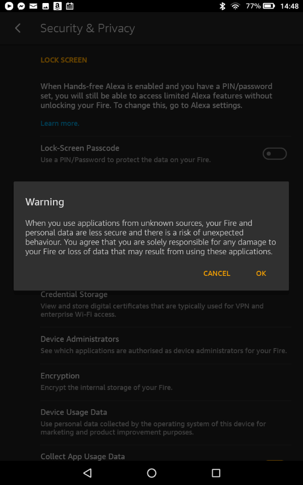 How to Install Google Play on Kindle Fire 16 pic3