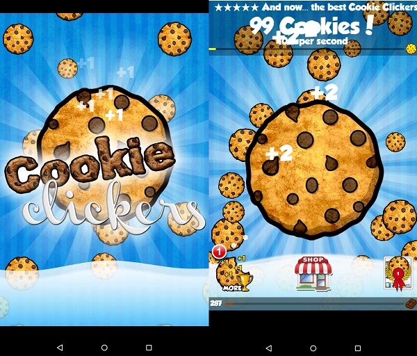 Kindle Fire Simulation Games: Cookie Clickers