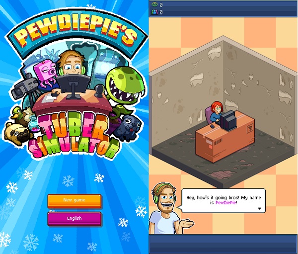 Kindle Fire Simulation Games: PewDiePie's Tuber Simulator
