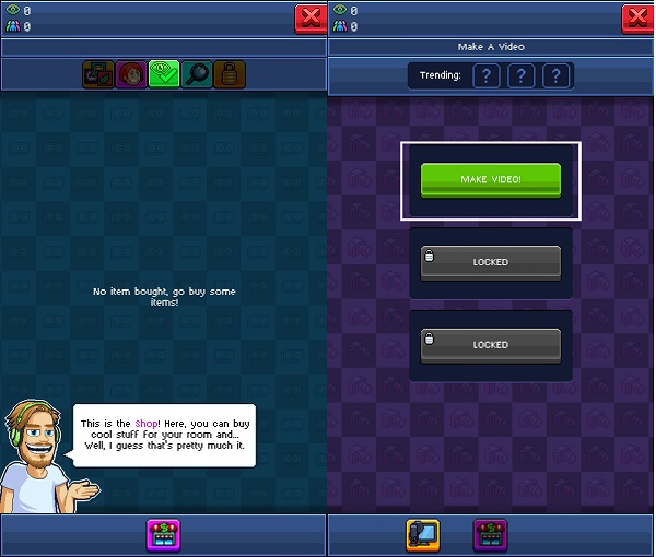 Kindle Fire Simulation Games: PewDiePie's Tuber Simulator