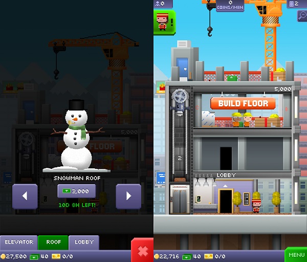 Kindle Fire Simulation Games: Tiny Tower