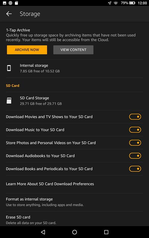 How to Use an SD Card for the Kindle Fire