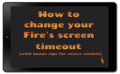 Kindle Fire Screen Tip